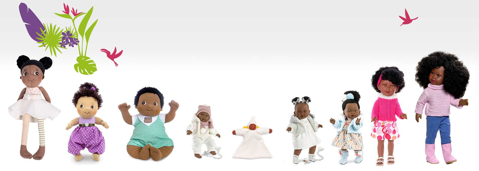 Collection poupées noires Kitoko doll