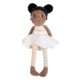 Poupée doudou fille en coton bio 35 cm