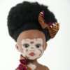 Poupée vitiligo fille en vinyle
