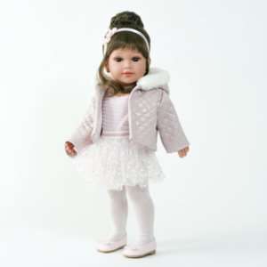 Poupée européenne fille à coiffer