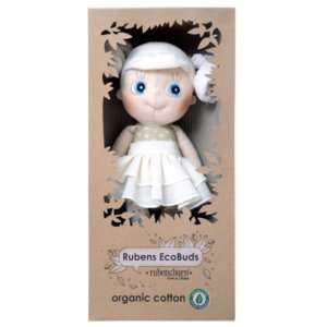 Poupée fille en coton bio
