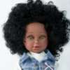 Keyana magnifique poupée africaine avec cheveux bouclés