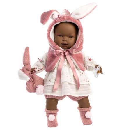 grand poupon fille noire