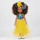 Poupée métisse avec cheveux bouclés à coiffer - Ayana Robe Jaune